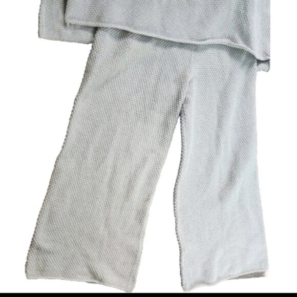 Free People Haliee Sweater Set Sz Small New BIEGE - Picture 4 of 6